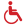 Accessibilité icone Handicap
